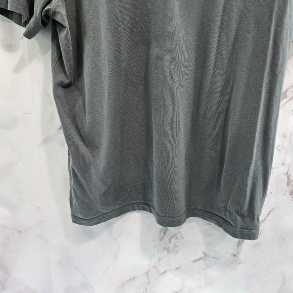 Allsaints T Shirt Mens XL Gray Brace SS Crew Tee Short Sleeve Regular Fit - Picture 6 of 14